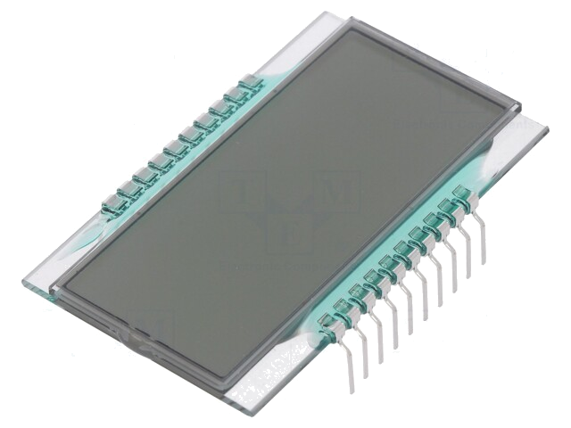 Display: LCD; 7-segment; STN Positive; A.cijfers: 4; -20÷70°C Display: LCD; 7-segment; STN Positive; A.cijfers: 4; -20÷70°C